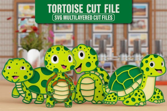 Animal 3D SVG: Laser Cutting Wall Decor