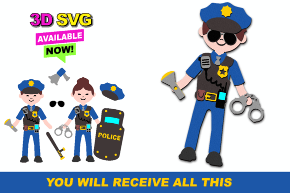 Paper Doll: 3D SVG Shapes for Modern Web Design