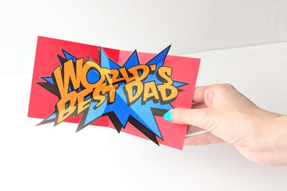 Review: Comic World’s Best Dad 3D SVG Shapes