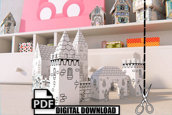 Reviewing 3D SVG Castle Shapes