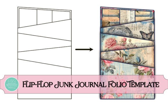 Reviewing 3D SVG Flip out Junk Journal Folio Template