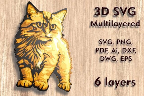 Reviewing the Ginger Cat 3D SVG for Embroidery Use