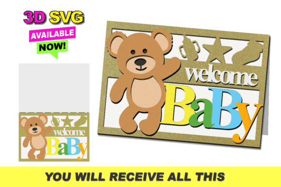 Reviewing the New Born Welcome Baby Card Design