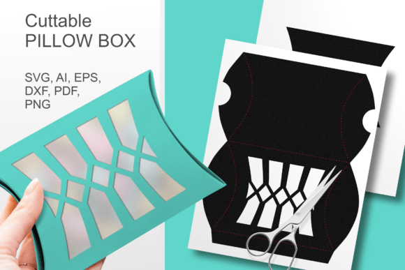 Window Geometric Swatch 2 Pillow Box SVG Review